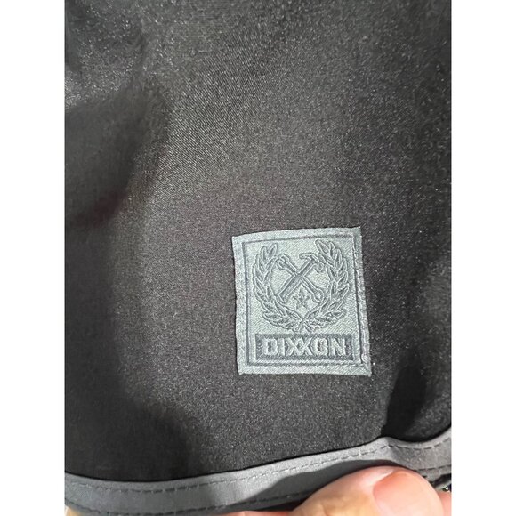 Dixxon Mens Black Athletic Shorts With Gray Trim & Drawstring Size S - Picture 2 of 7